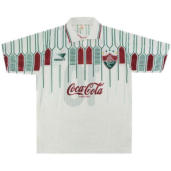 Camiseta Fluminense Segunda Equipación Retro 1989 Blanco